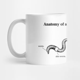 Anatomy of a Worm - Light Mug